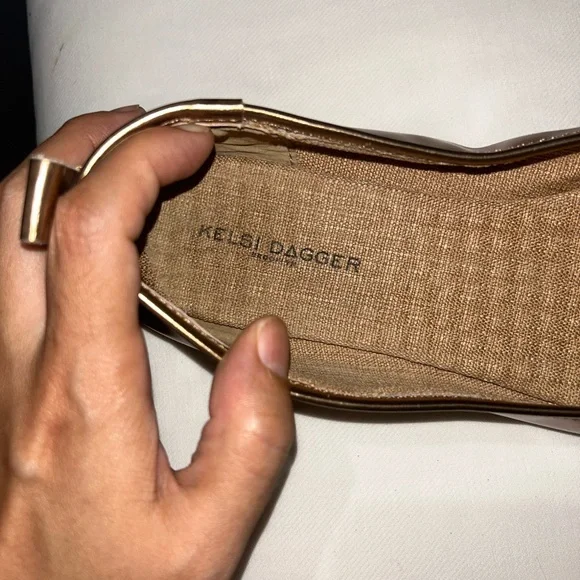 Kelsi Dagger Frankie squared toe ballet flat - Picture 4 of 13